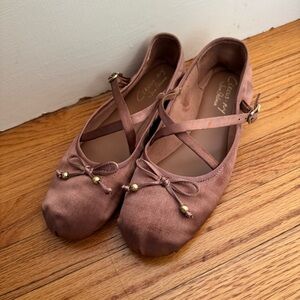 Circus by Sam Edelman Mauve/Dusty Rose Ballet Flats